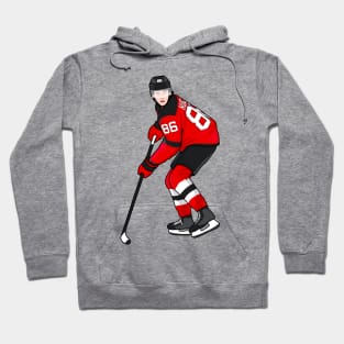 The number 86 hughes Hoodie